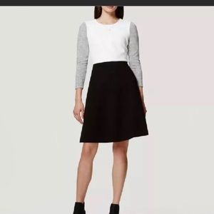 Ann Taylor Loft Color-block Dress, Size 12